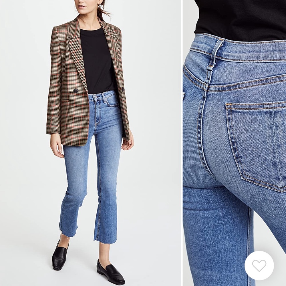 Rag & Bone the Hana High Rise Crop Jean